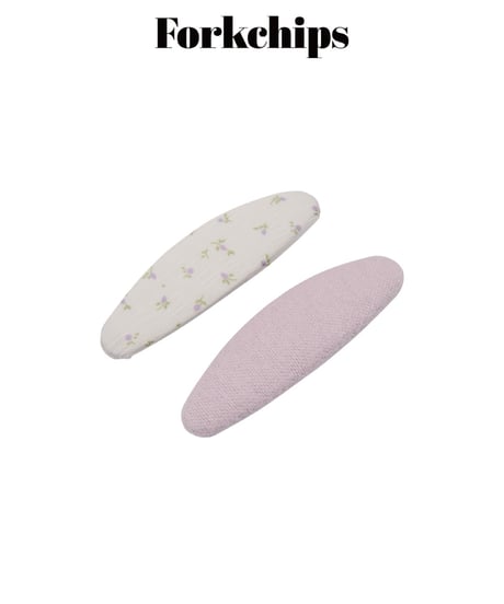 39[予約]FORKCHIPS lavender pin set