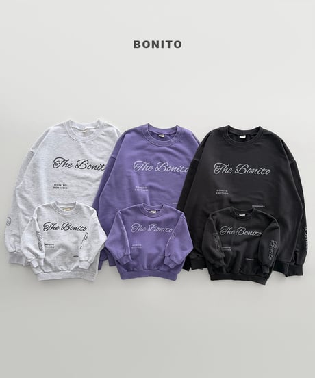 12[予約]bonito the bonito lettering mtm