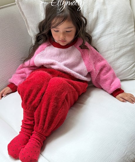 114[予約]ELLYMOLLY dot rib socks