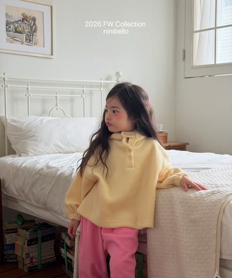 22[予約]ninibello teletubbies fleece hoodie