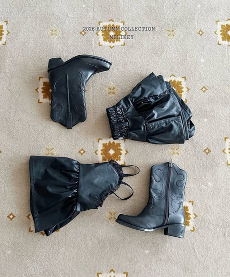 26[予約]melikey leather bustier