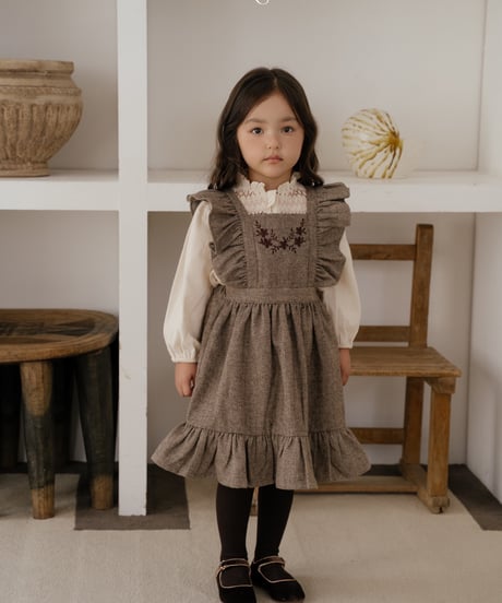 1[予約]OREN sollyeon suspender dress