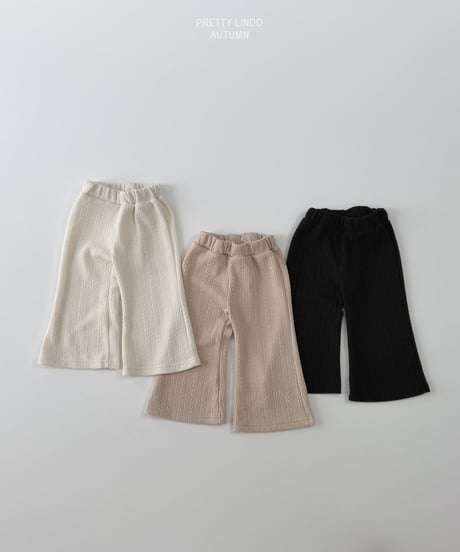 69[予約]LINDO churros pants