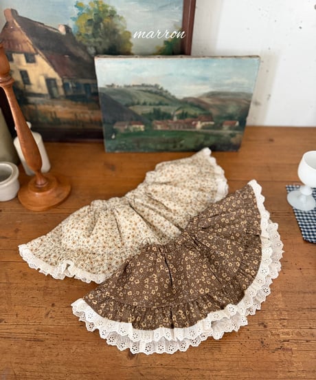 25[予約]marron luas skirt(XS-L)