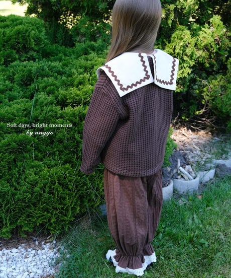 8[予約]anggo nutella blouse
