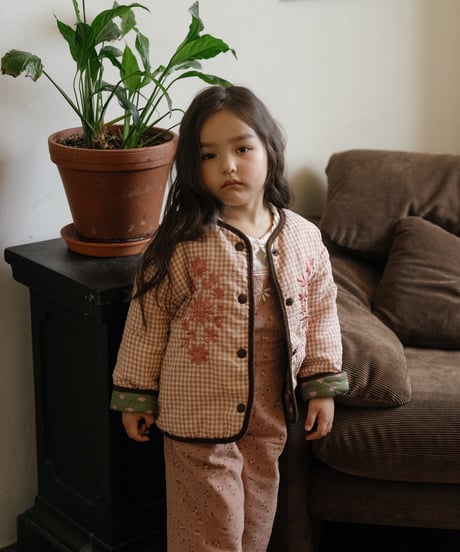 2[予約]OREN breeze check padded jumper