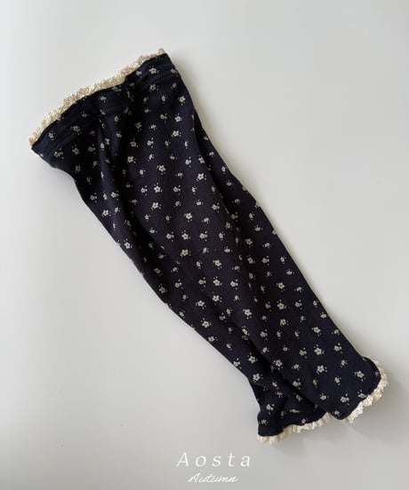 1[予約]Aosta camellia leggings