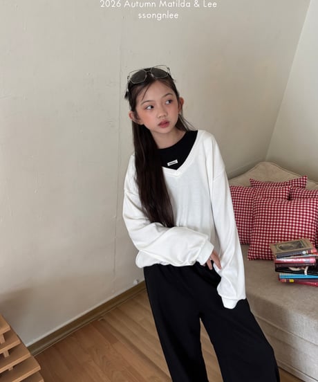 6[予約]matilda&lee louis layered knit