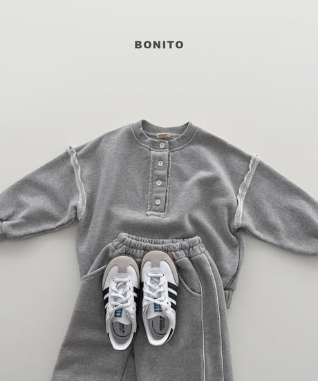 34[予約]bonito raw edge henley mtm