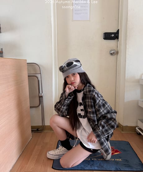 45[予約]matilda&lee about check shirt