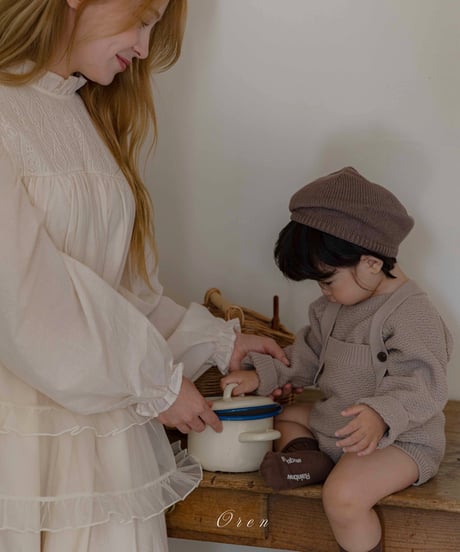 63[予約]OREN loen knit set