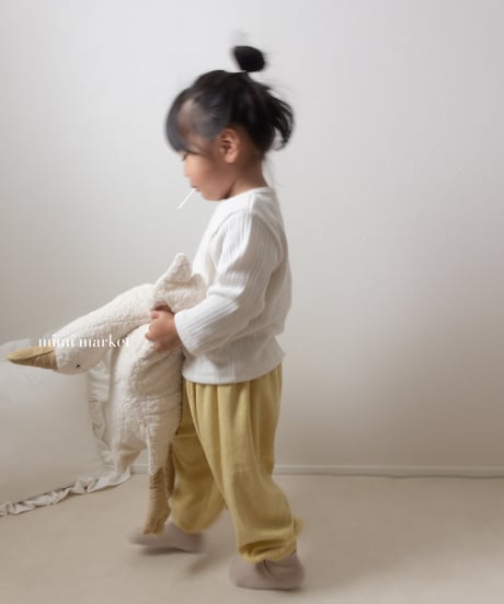 30[予約]mimi market terry jogger pants