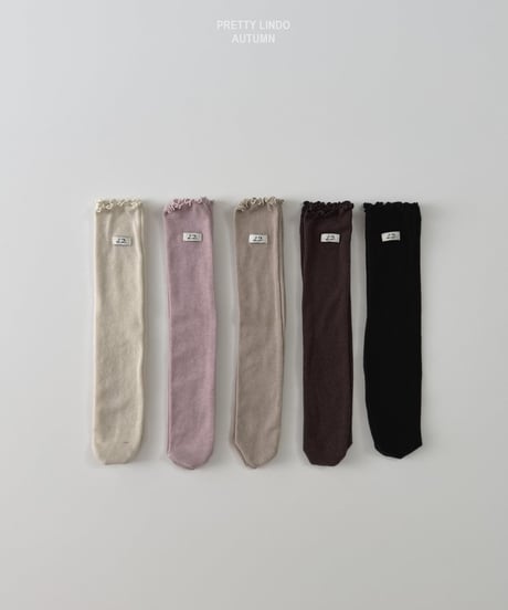 45[予約]LINDO soft roll socks