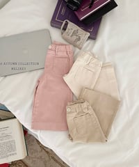43[予約]melikey cotton wide pants