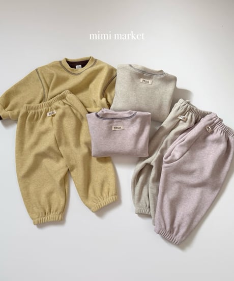 43[予約]mimi market mink terry pants