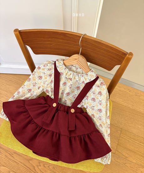 1[予約]ohho monet frill blouse