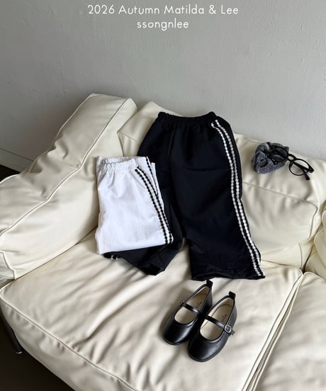 60[予約]matilda&lee flower line pants