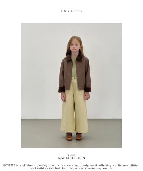 19[予約]ROSETTE page pants