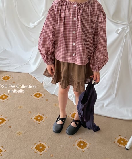 31[予約]ninibello corduroy skirt