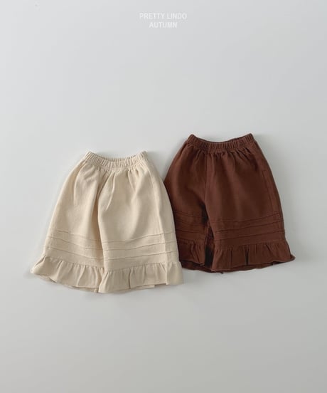 71[予約]LINDO pintuck pants