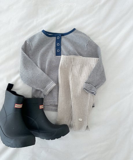 41[予約]digreen henley neck alety tee