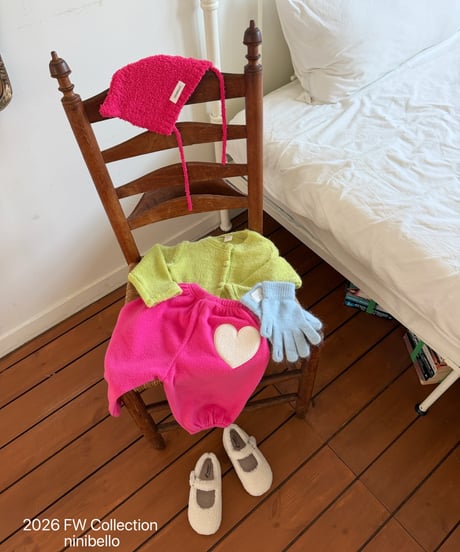 9[予約]ninibello star candy cardigan(baby)