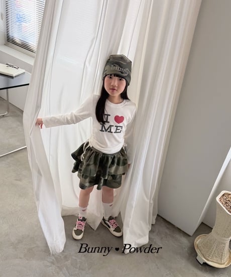 77[予約]bunny powder camo waffle beanie