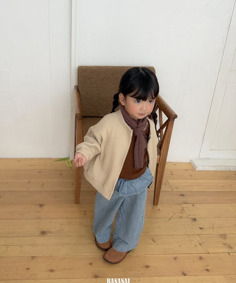 3[予約]BANANAJ waffle jacket