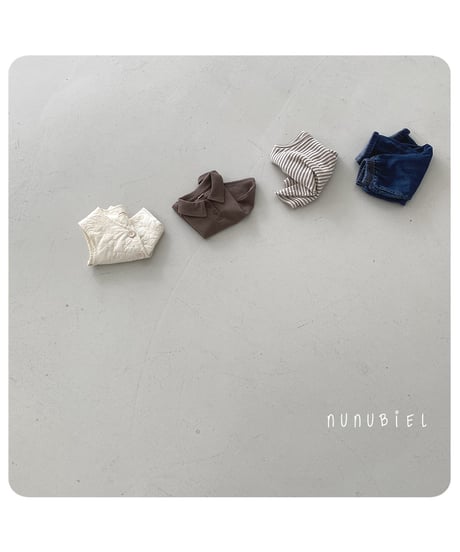 6[予約]nunubiel waffle shirt
