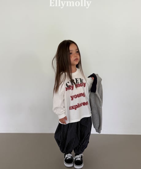 18[予約]ELLYMOLLY crew box t