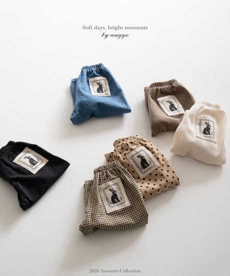 11[予約]anggo pie pants