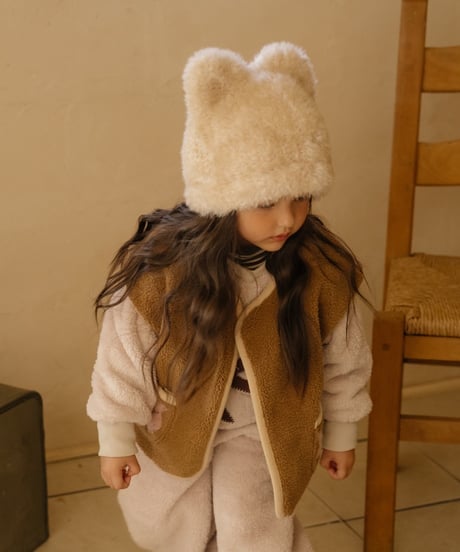 38[予約]OREN cat fake fur beanie