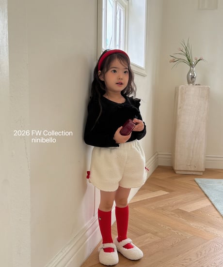 7[予約]ninibello mariel polo shirt(12m-2XL)