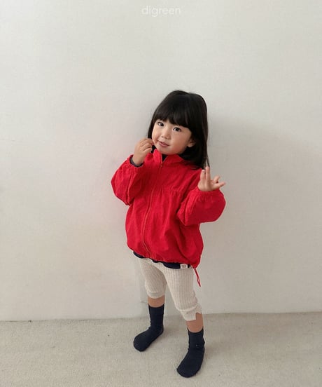 5[予約]digreen rib windbreaker