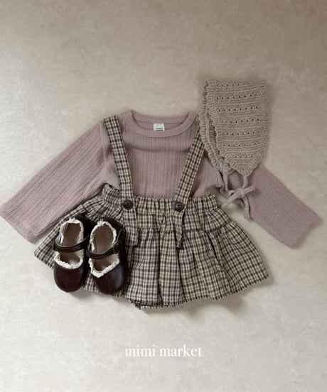 29[予約]mimi market hilton rib tee
