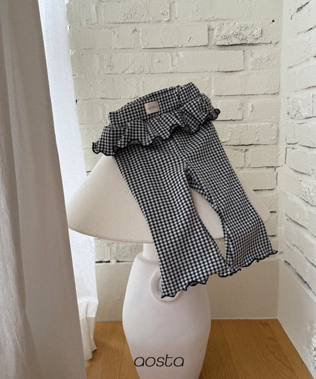 63[予約]Aosta kiki frill pants