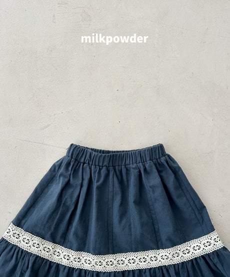 14[予約]milkpowder may skirt