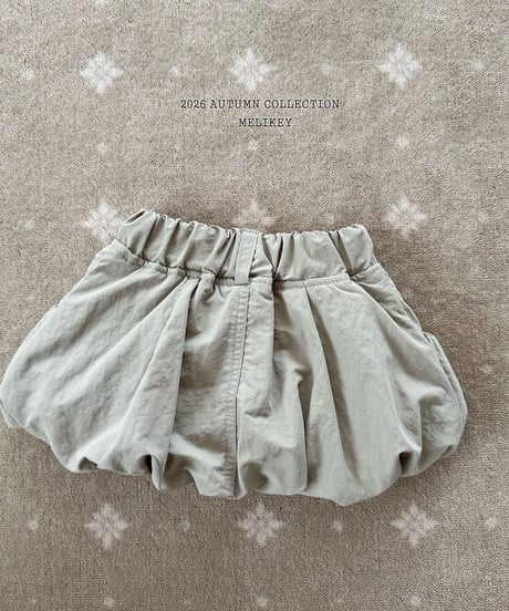 33[予約]melikey shirring pumpkin skirt