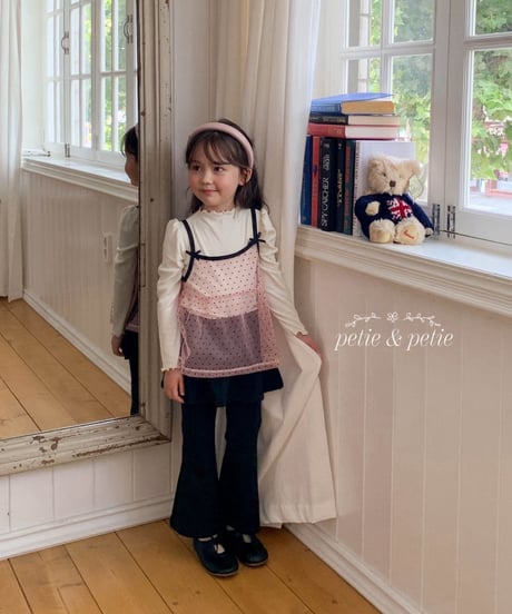 20[予約]petit&petit mesh bustier