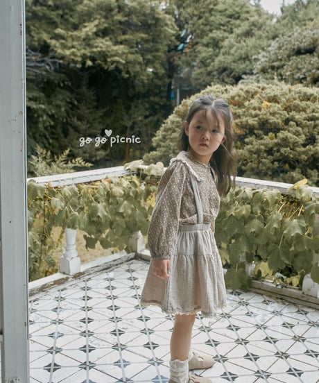 12[予約]go go picnic emily suspender skirt