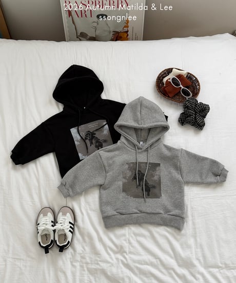 42[予約]matilda&lee jumping dog hoodie