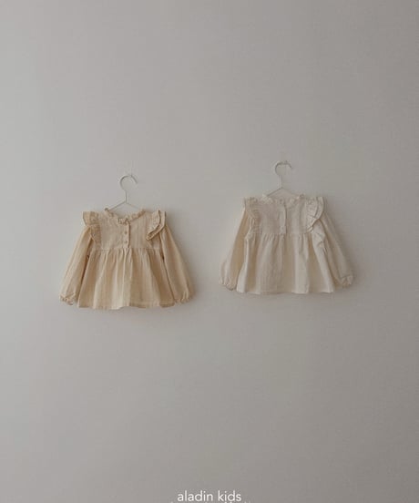 22[予約]aladin lace wing blouse