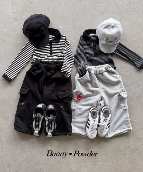10[予約]bunny powder light cargo pants