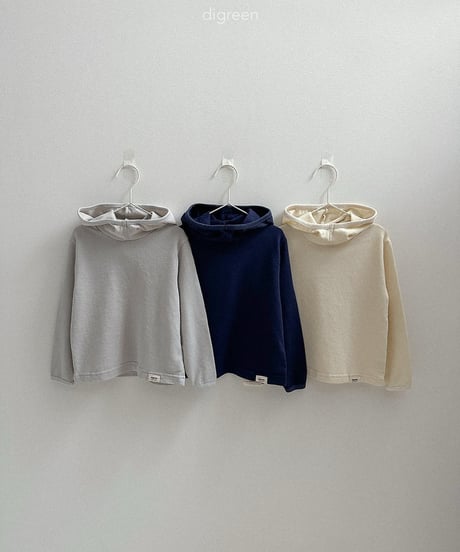 3[予約]digreen pobi hoodie