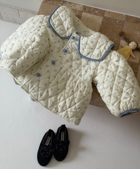 89[予約]aiai blooming quilted jacket