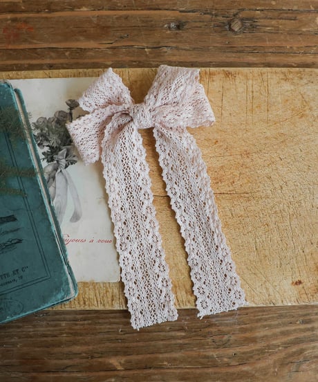 40[予約]FLO sable lace hairpin