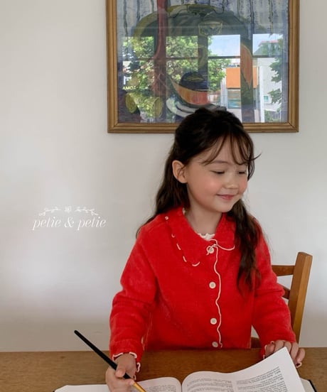 26[予約]petit&petit monggle cardigan