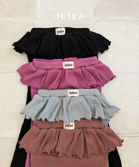 17[予約]jujua frill flared pants