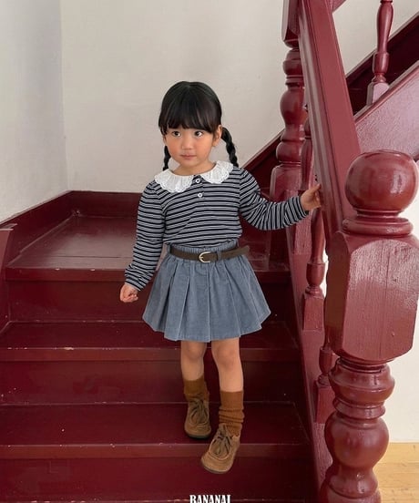 35[予約]BANANAJ piava corduroy skirt