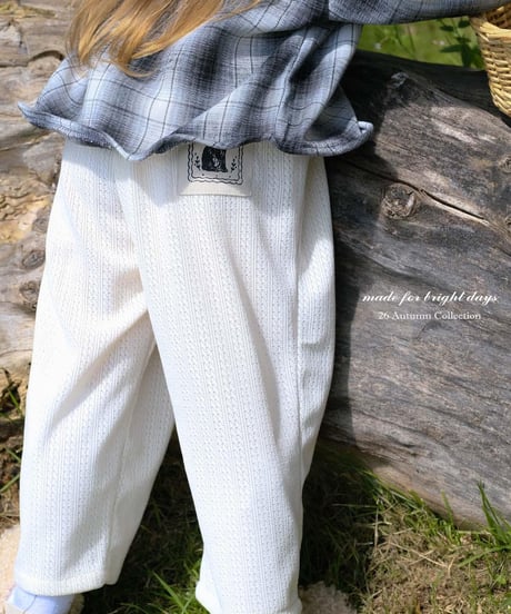 11[予約]anggo pie pants